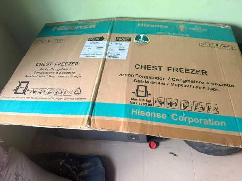 deep freezer hi sense 