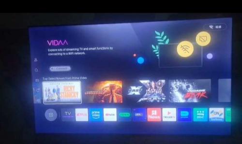 Hisense 55" inches smart TV A6 vidaa 2023 